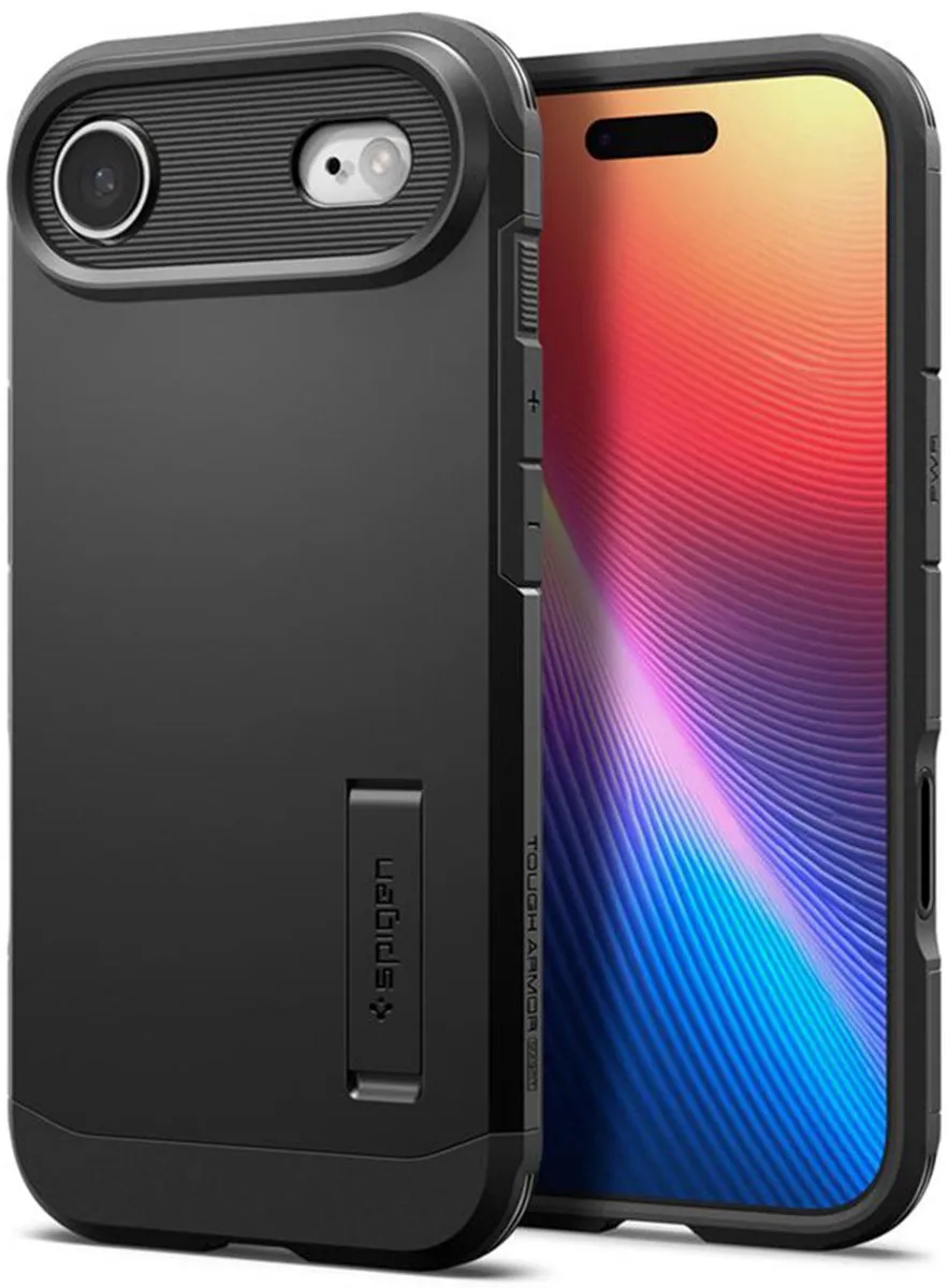 Spigen Tough Armor T MagSafe Hoesje iPhone 17 Air - Zwart