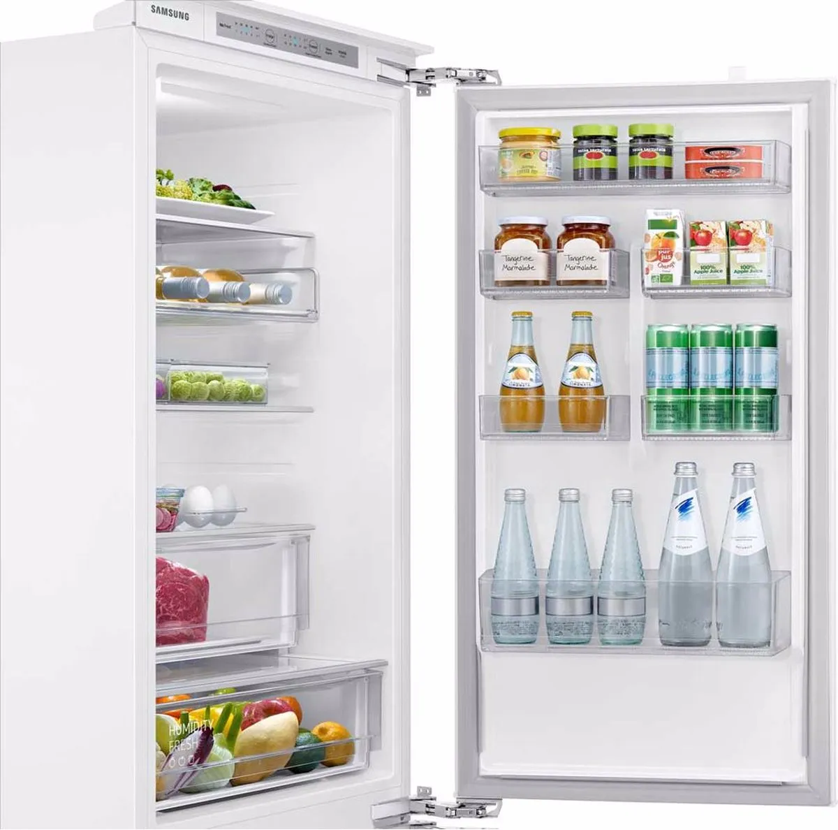 Samsung BRB26715EWW/EF Inbouw Koel-Vriescombinatie 267L - Wit