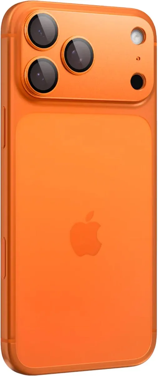 Spigen GLAStR EZ Fit Optik Camera Protector AGL10645 - iPhone 17 Pro - Oranje