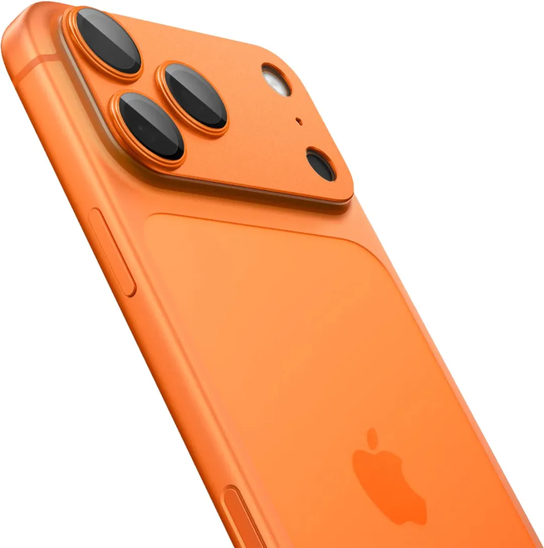 Spigen GLAStR EZ Fit Optik Camera Protector AGL10645 - iPhone 17 Pro - Oranje