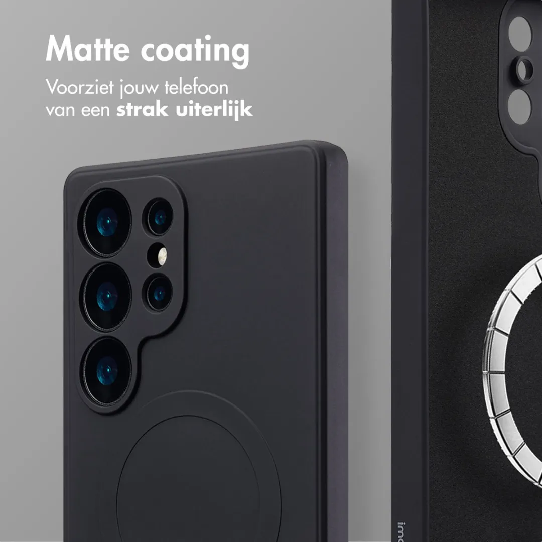 Imoshion Hoesje Samsung Galaxy S25 Ultra - Zwart - MagSafe
