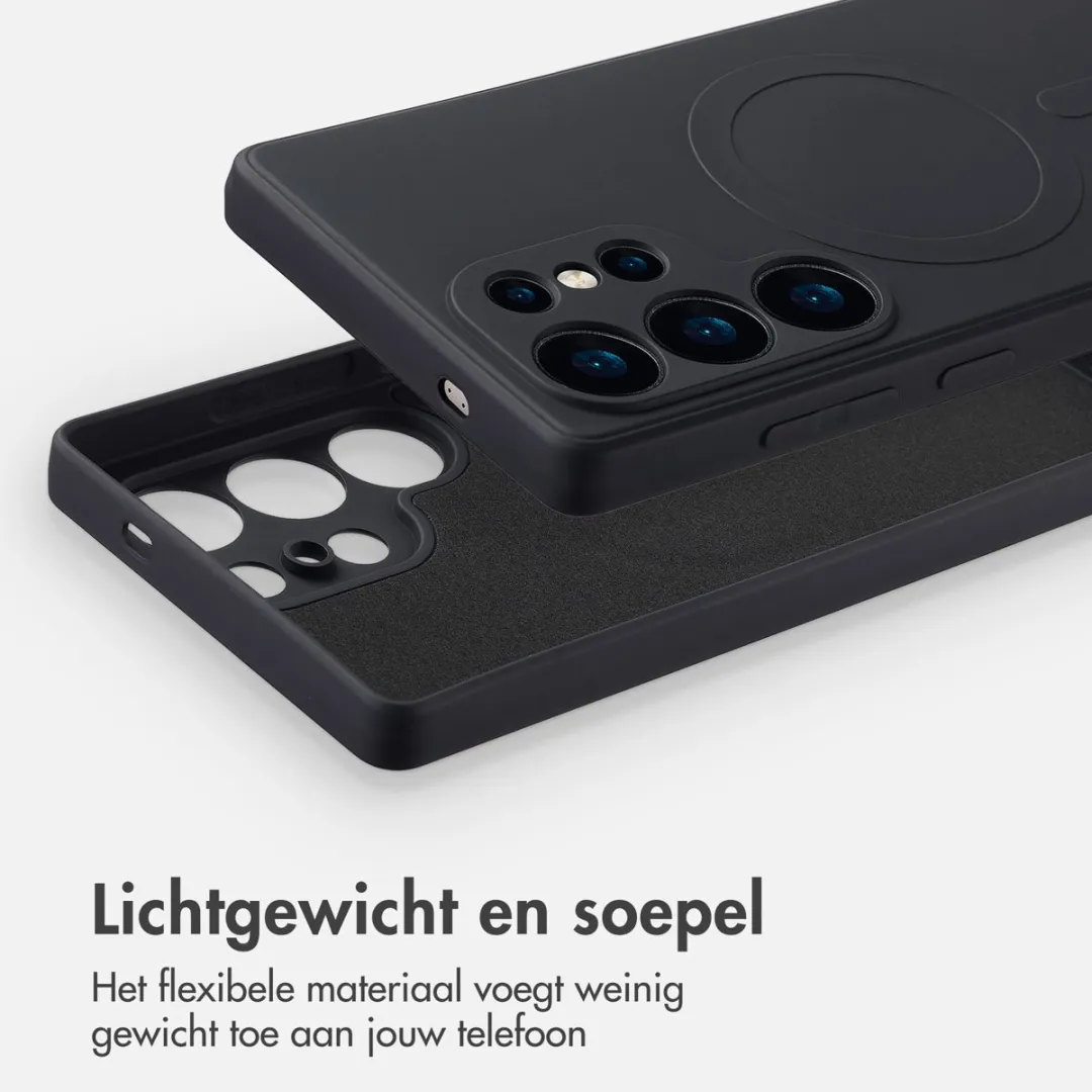Imoshion Hoesje Samsung Galaxy S25 Ultra - Zwart - MagSafe - afbeelding 6 van 6