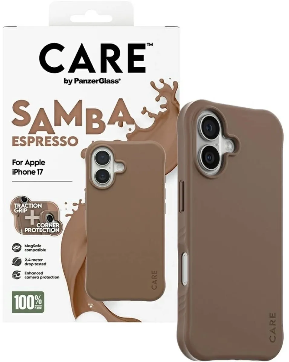 PanzerGlass Hoesje iPhone 17 Magsafe Samba - Zwart - 5715685027116