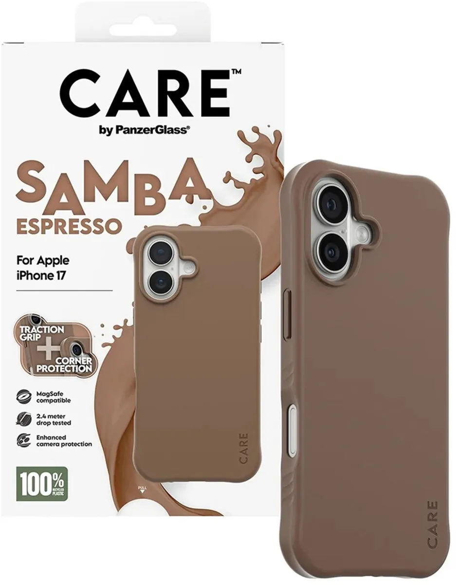 PanzerGlass Hoesje iPhone 17 Magsafe Samba - Zwart - 5715685027116