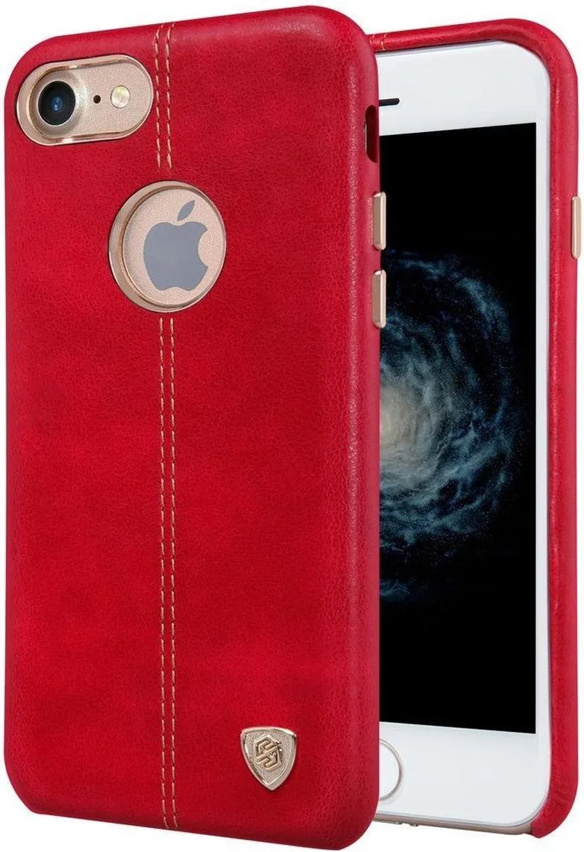 Nillkin Englon Leather Cover iPhone 7/8 - Zwart - afbeelding 6 van 6
