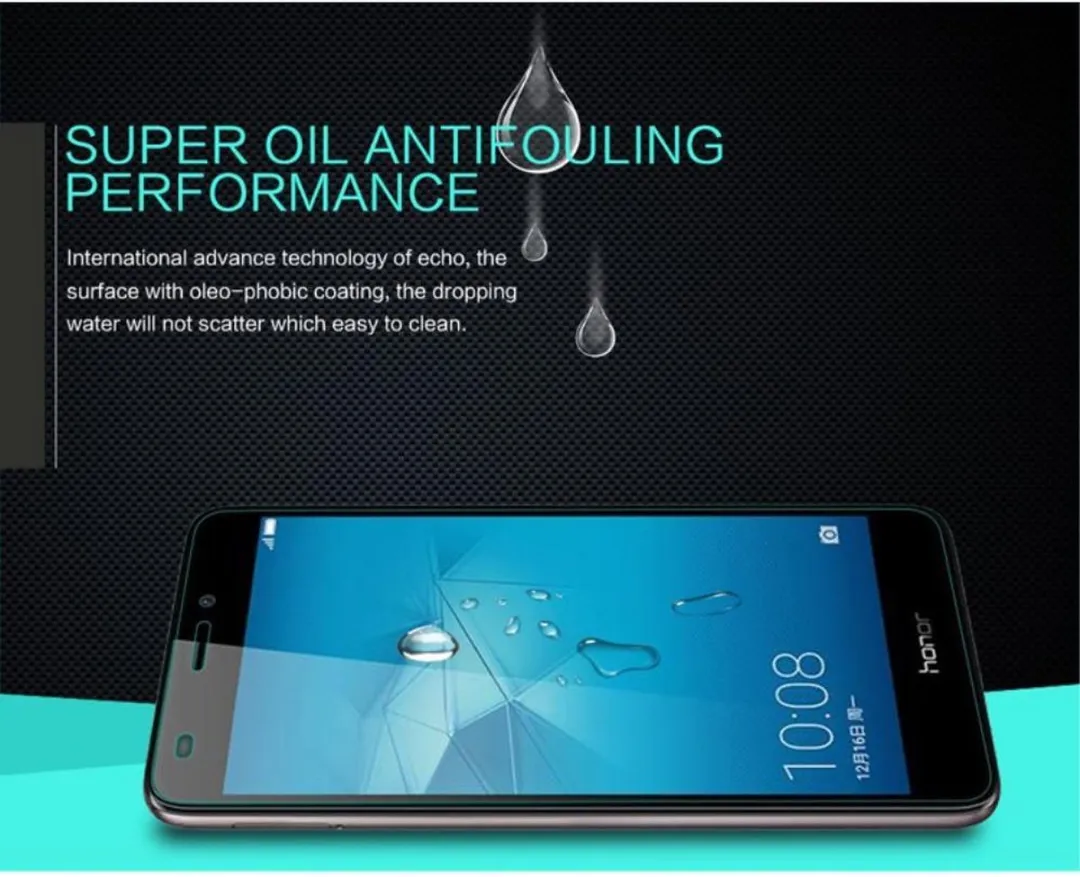 Nillkin Tempered Glass Screenprotector Honor 5C HG-SP HW-5C - 9H Nano - afbeelding 5 van 5