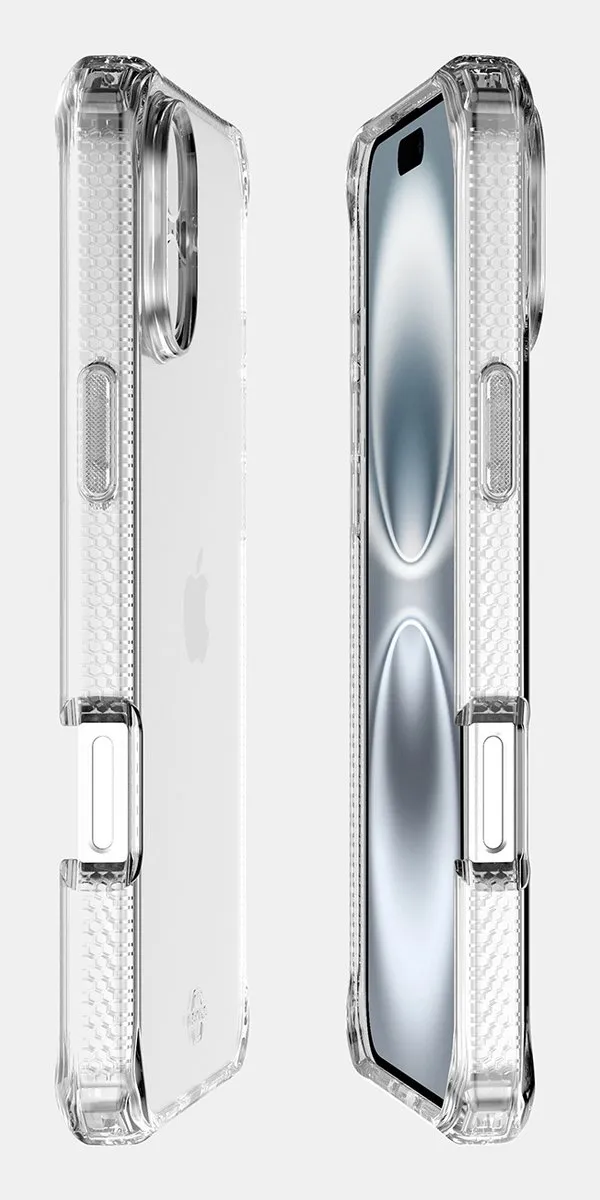 Itskins Level 2 SpectrumClear iPhone 16 Telefoonhoesje - Transparant