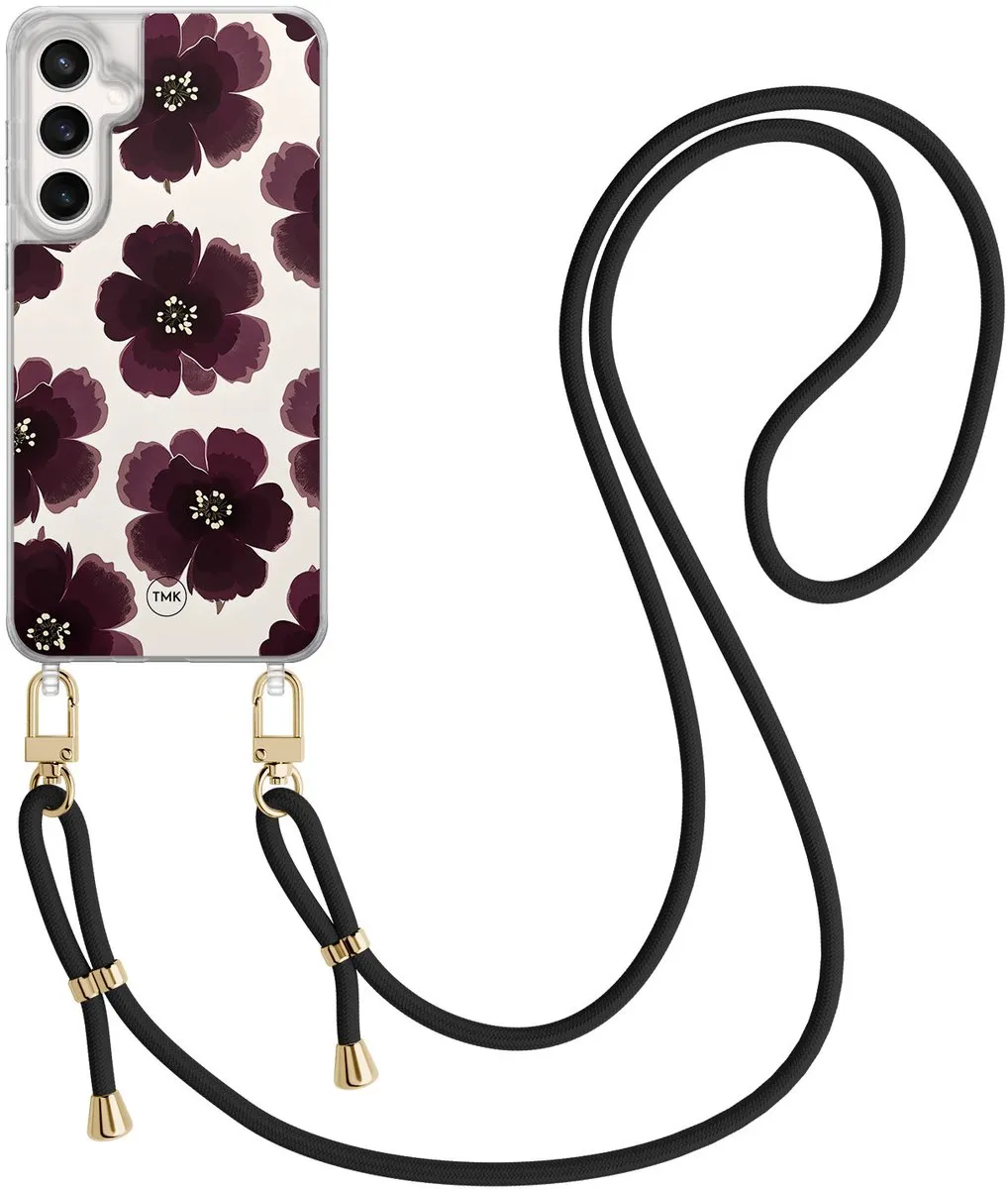 Casevibes S24 FE Telefoonhoesje - Paars Crossbody - CV/S/S24FE/C/017