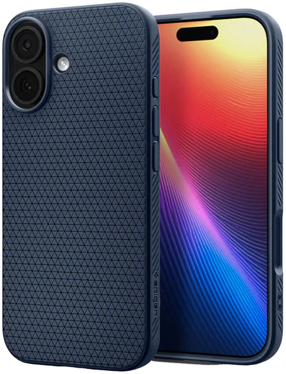 Spigen Liquid Air Backcover 13961 - iPhone 17 - Blauw