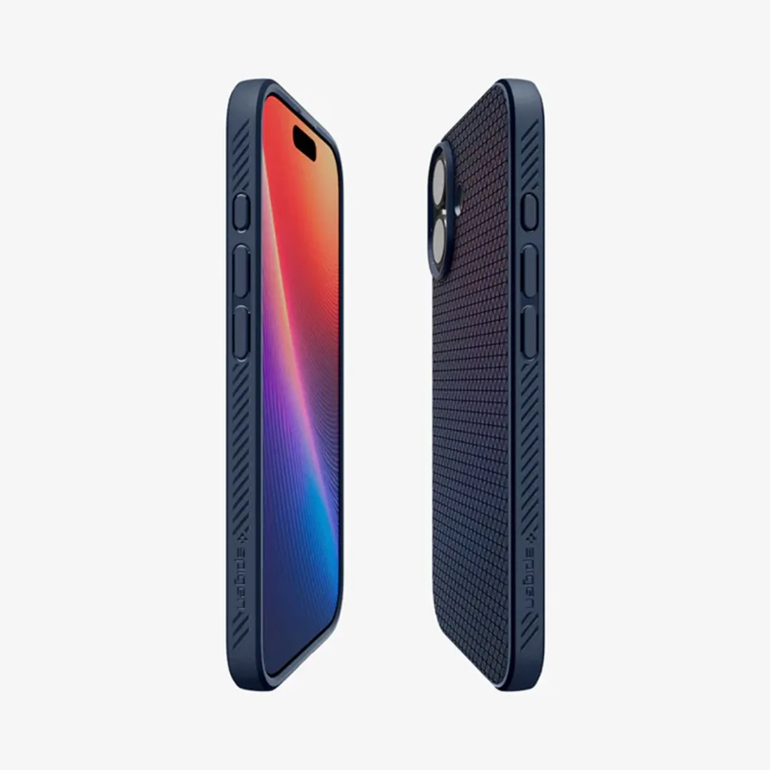 Spigen Liquid Air Backcover 13961 - iPhone 17 - Blauw
