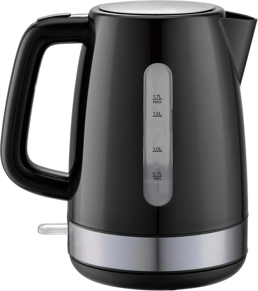Inventum HW917B Retro Waterkoker 1,7L - 2200W - Zwart/RVS