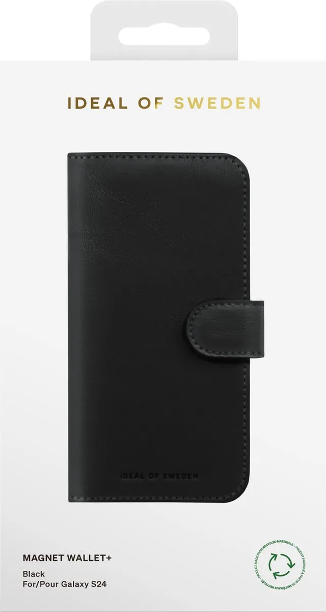 iDeal of Sweden Magnet Wallet+ IDSICMS-I2361-83 - Samsung Galaxy S24 - Zwart - afbeelding 6 van 6