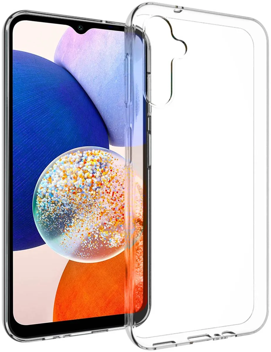 Accezz Hoesje Samsung Galaxy A14 Clear Backcover - Transparant