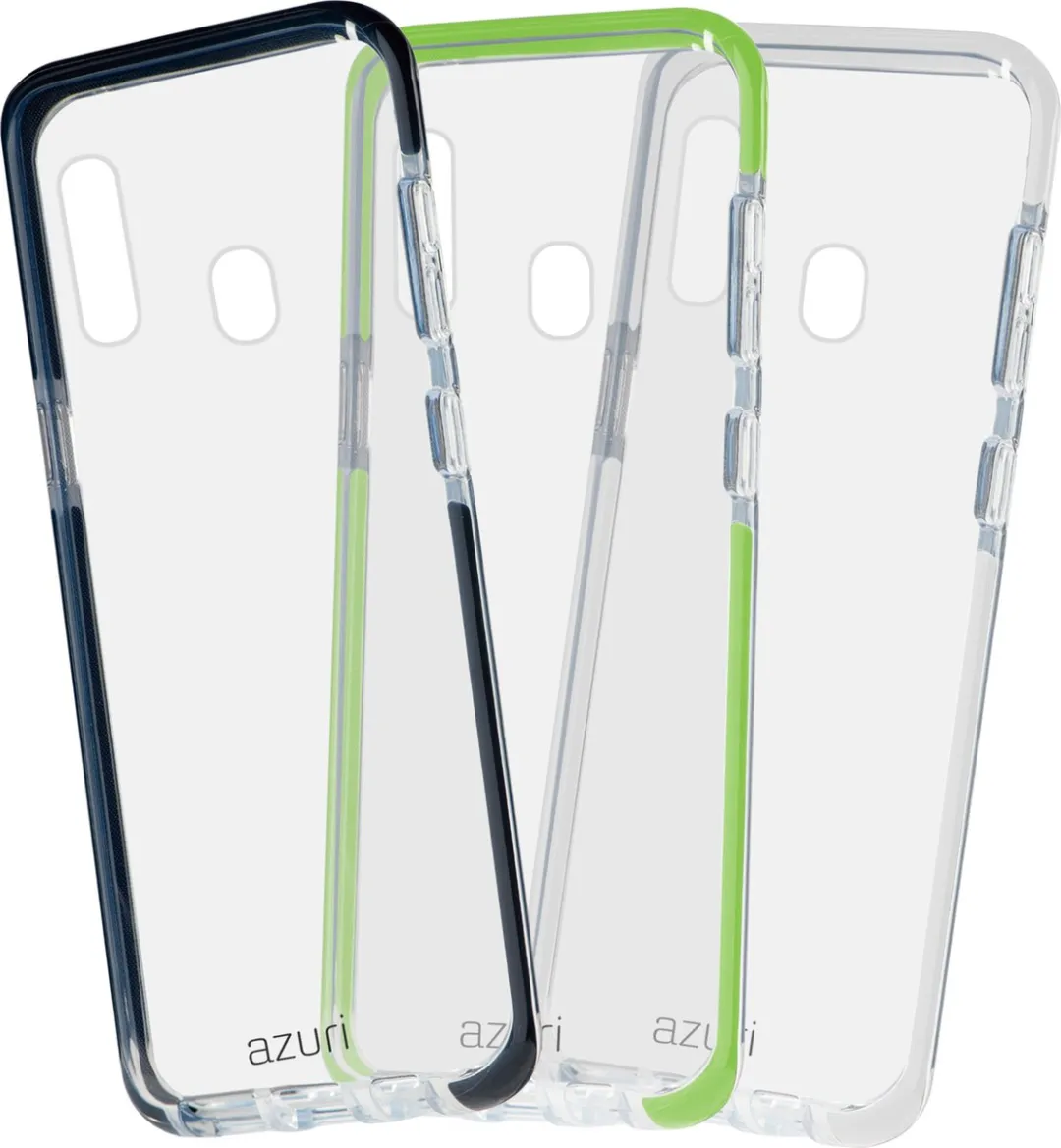 Azuri Samsung Galaxy A40 Bumperhoes - Zwart