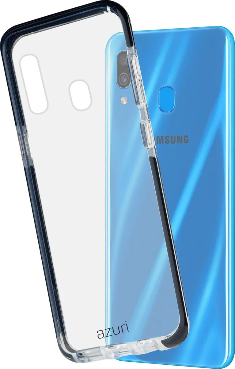 Azuri Samsung Galaxy A40 Bumperhoes - Zwart
