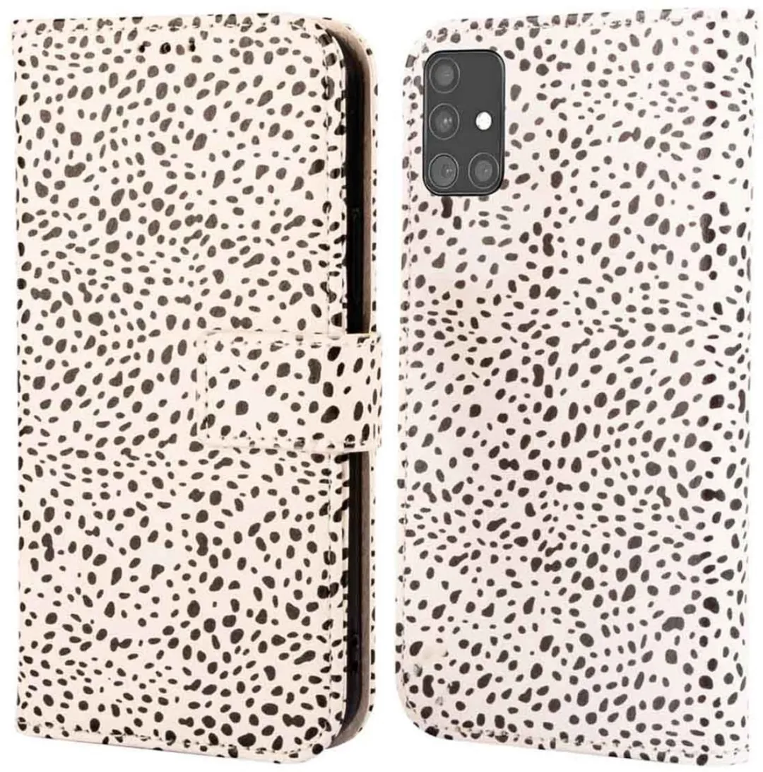 Imoshion Galaxy A51 Hoesje - Desert Dots - 3 Pasjes