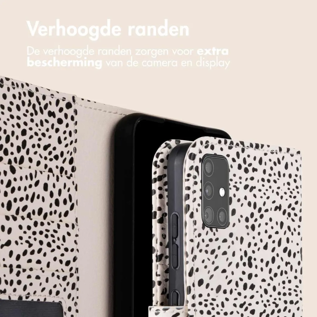 Imoshion Galaxy A51 Hoesje - Desert Dots - 3 Pasjes