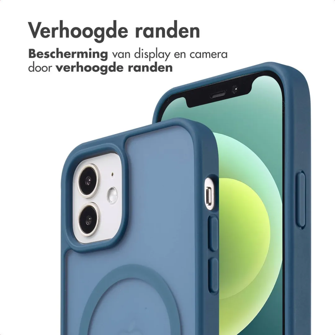 Imoshion Hoesje iPhone 12/12 Pro - Donkerblauw - MagSafe