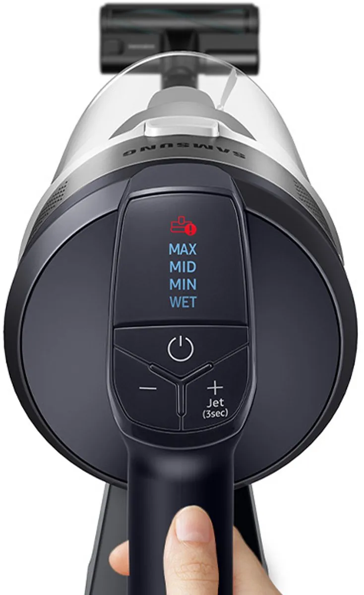 Samsung Jet 75E Pro VS20B75ADR5 Stofzuiger - 200W - Zakloos - Zilver