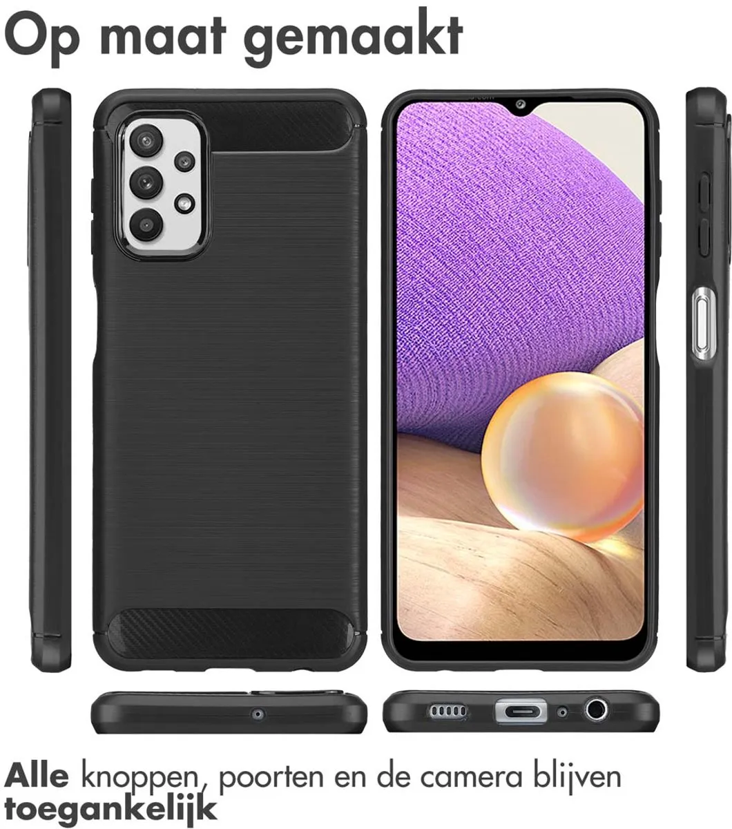 Imoshion Hoesje Samsung Galaxy A32 5G - Zwart