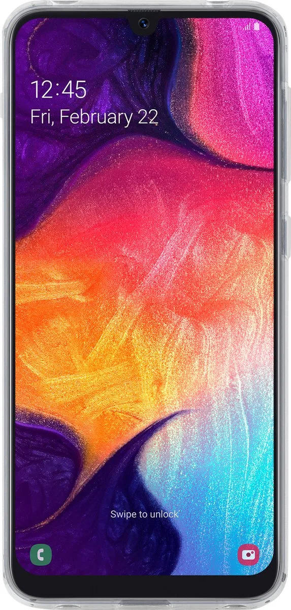 Azuri Hoesje Samsung Galaxy A50 - Transparant AZTPUSAA505-TRA