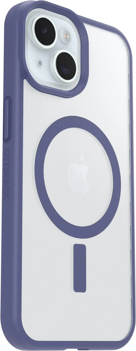 OtterBox React MagSafe Space Cadet 77-98206 - iPhone 16e - Transparant Paars