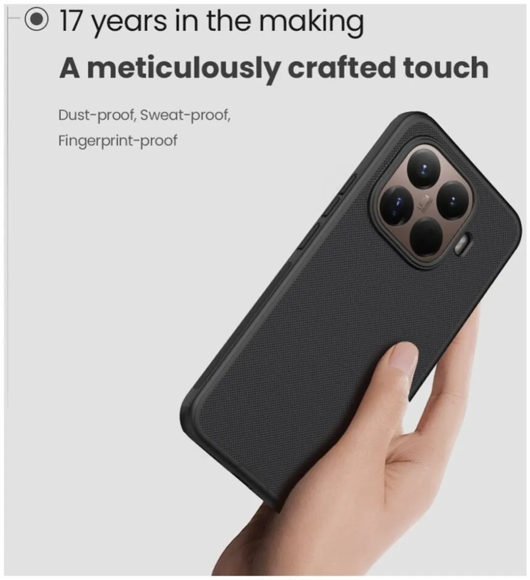 Nillkin Frosted Shield Hoesje Xiaomi 15T Pro - MagSafe - Zwart
