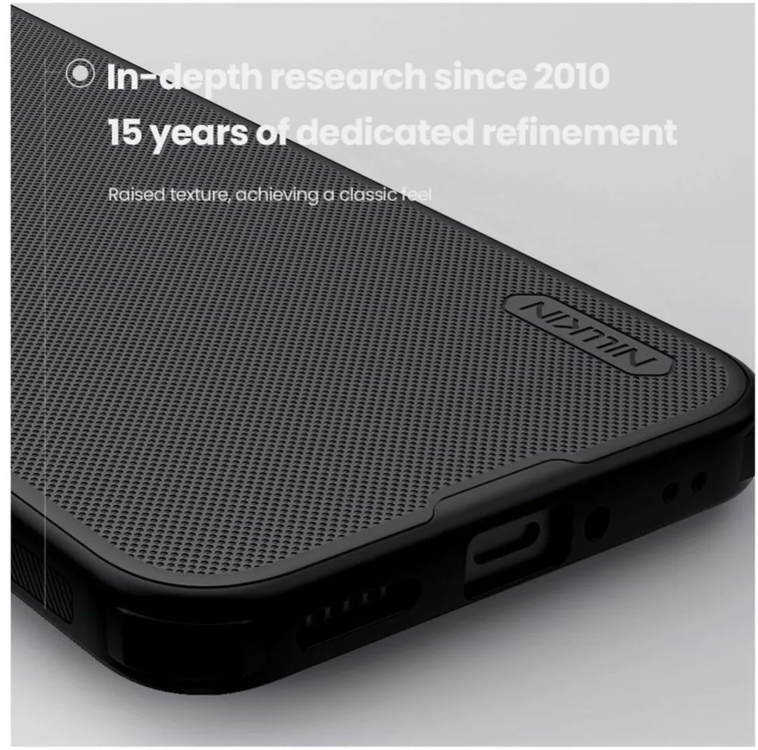 Nillkin Frosted Shield Hoesje Xiaomi 15T Pro - MagSafe - Zwart