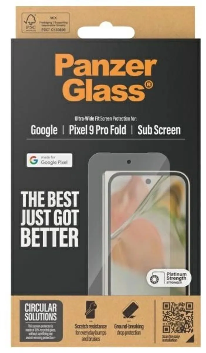 PanzerGlass Schermbescherming Pixel 9 Pro Fold - Safe Installatie - afbeelding 6 van 6