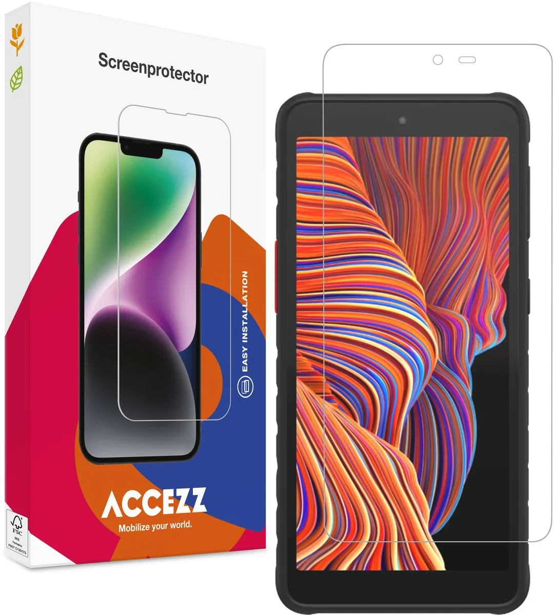 Accezz Screenprotector Samsung Galaxy Xcover 5