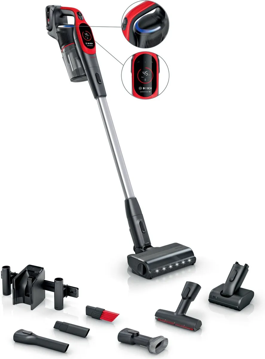 Bosch Unlimited 9 BBS931PET Steelstofzuiger