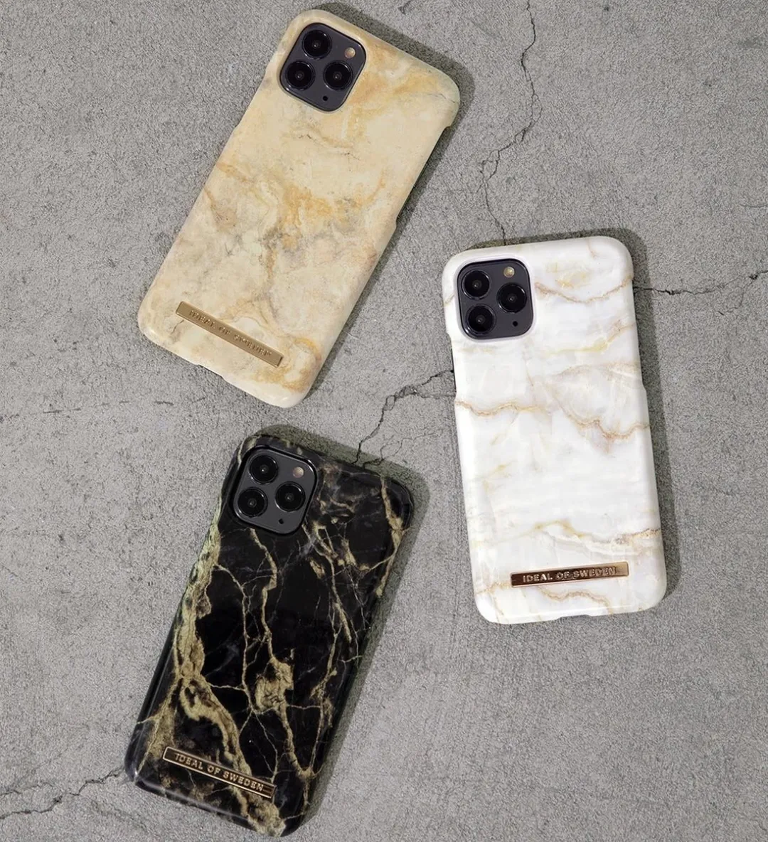 iDeal of Sweden Galaxy S21 Plus Hardcase Golden Smoke Marble