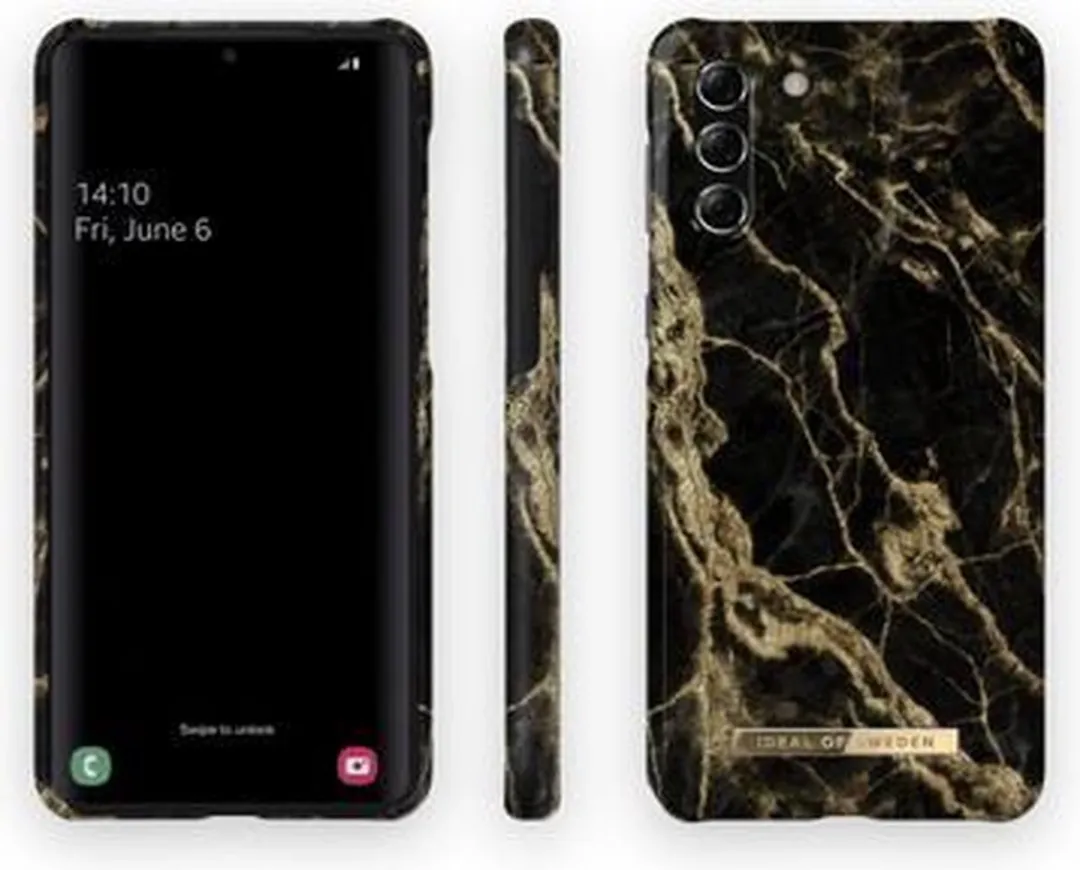 iDeal of Sweden Galaxy S21 Plus Hardcase Golden Smoke Marble
