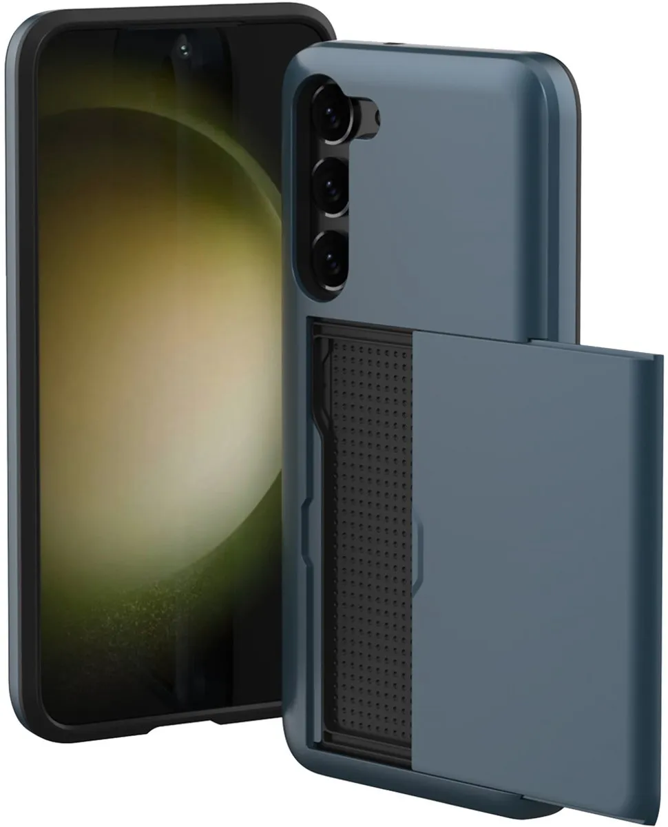 Imoshion Hoesje Samsung Galaxy S23 - Donkerblauw - 2 Pasjes