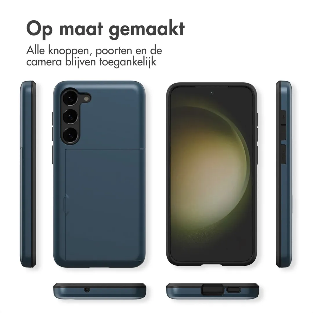 Imoshion Hoesje Samsung Galaxy S23 - Donkerblauw - 2 Pasjes - afbeelding 6 van 6