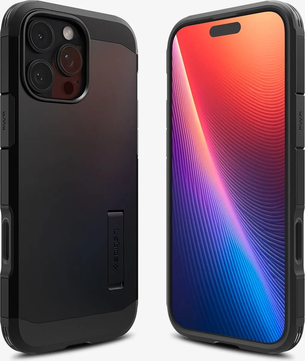 Spigen Tough Armor T MagFit iPhone 16 Pro - Hoesje - Transparent - afbeelding 6 van 6