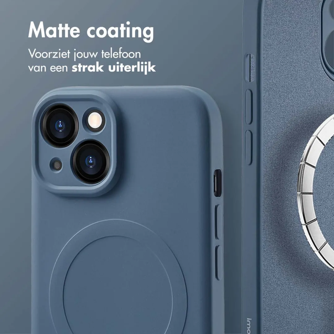 Imoshion Hoesje iPhone 15 - MagSafe Donkerblauw