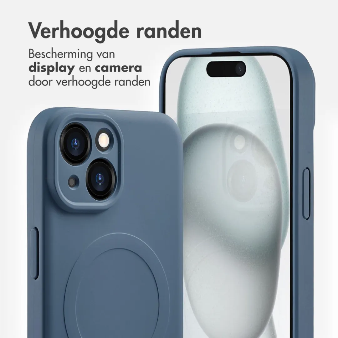 Imoshion Hoesje iPhone 15 - MagSafe Donkerblauw