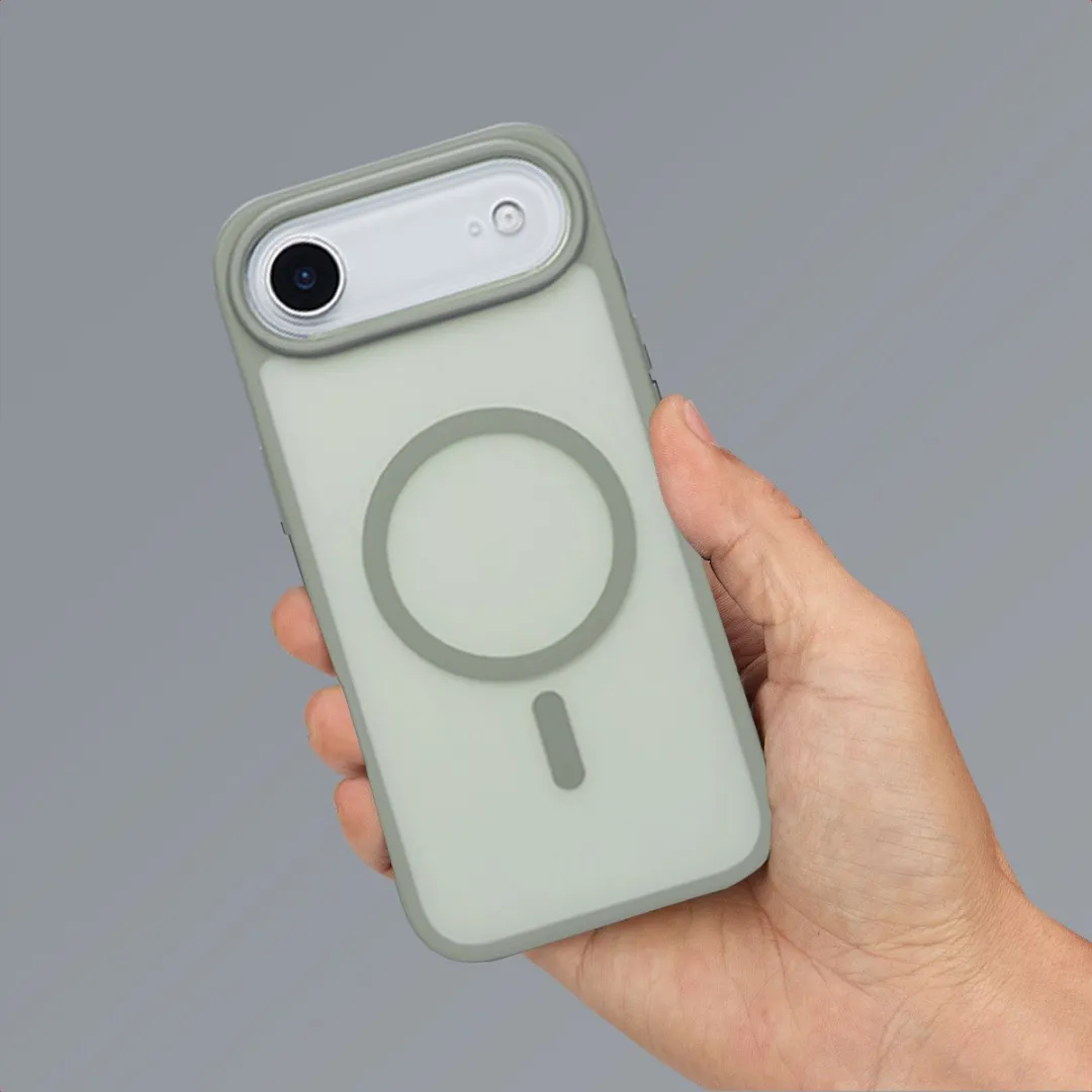 imoshion iPhone 17 Air Hoesje Grijs - MagSafe