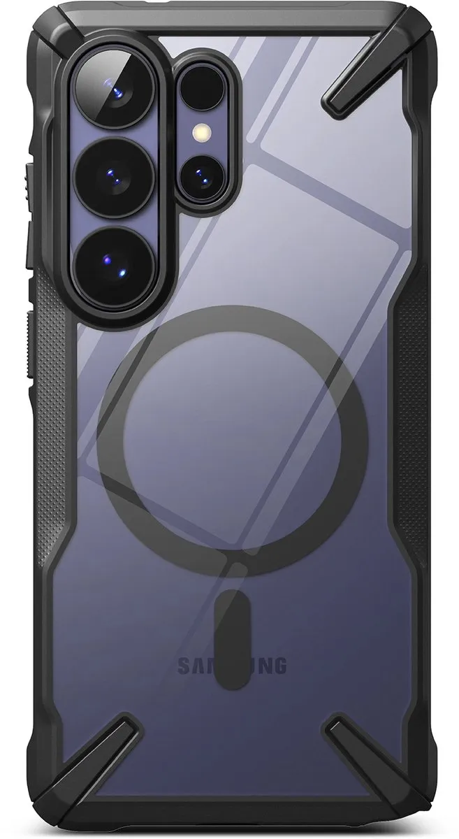 Ringke Fusion X Magnetic Hoesje - Samsung Galaxy S26 Ultra - Zwart