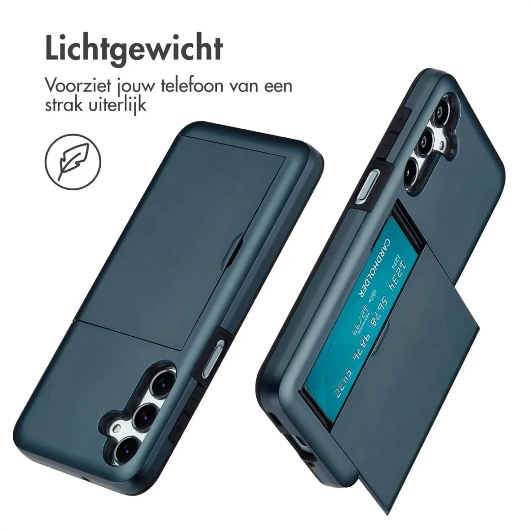 Imoshion Hoesje Samsung Galaxy A16 - Donkerblauw - 2 Pasjes