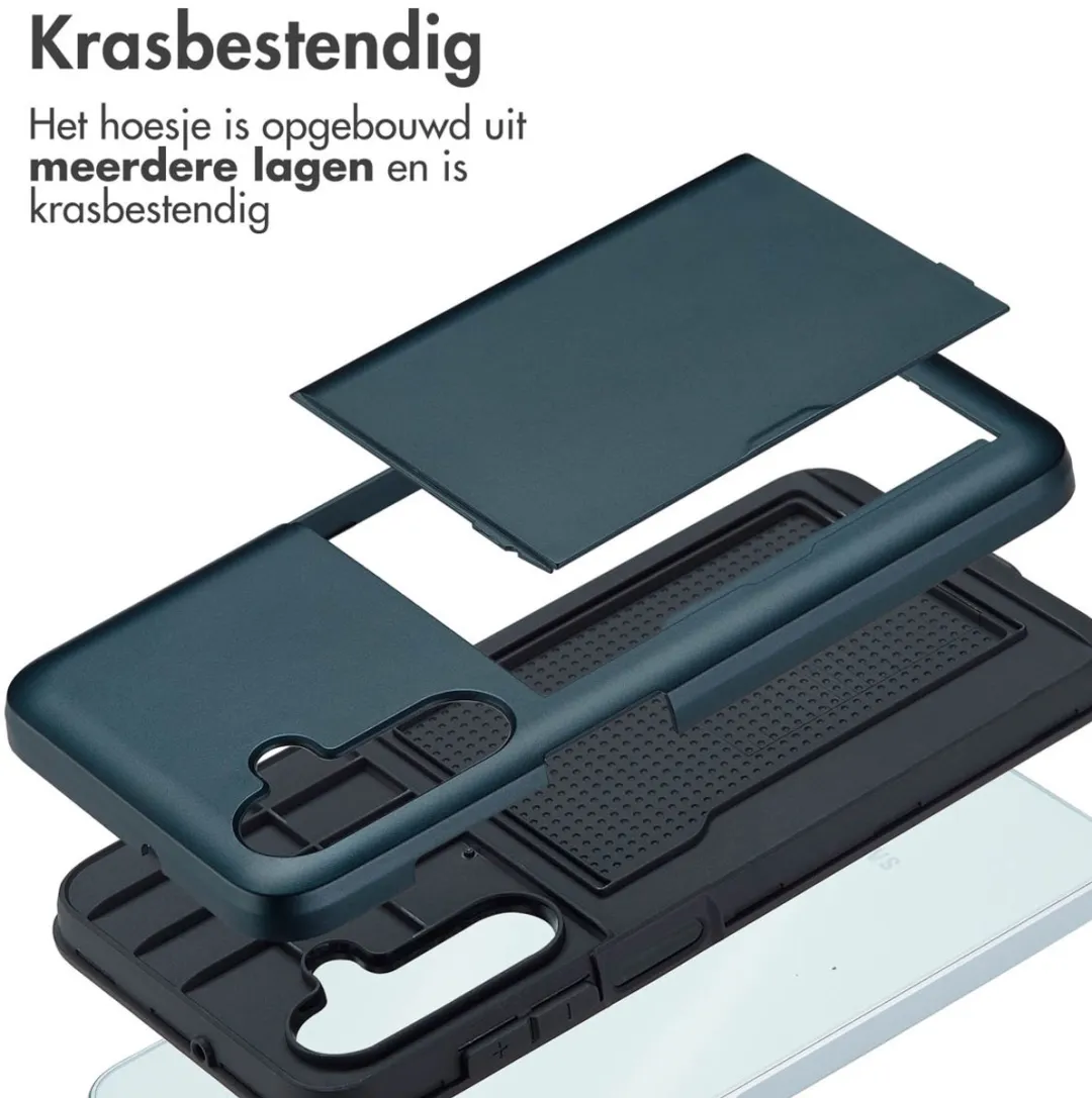 Imoshion Hoesje Samsung Galaxy A16 - Donkerblauw - 2 Pasjes