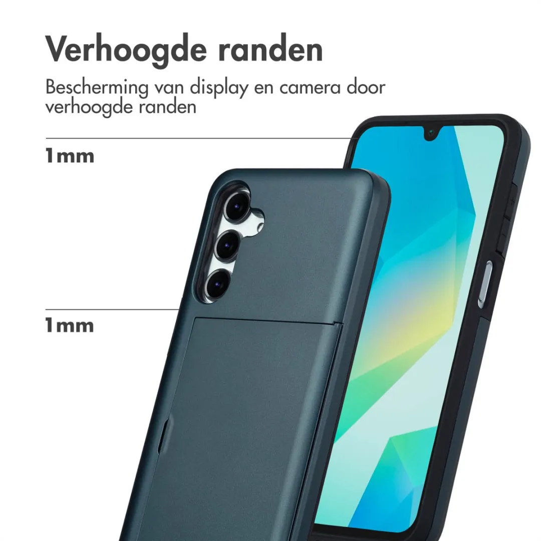Imoshion Hoesje Samsung Galaxy A16 - Donkerblauw - 2 Pasjes