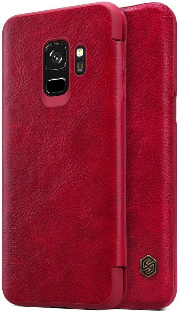 Nillkin Qin Book Cover Samsung Galaxy S9 - Rood