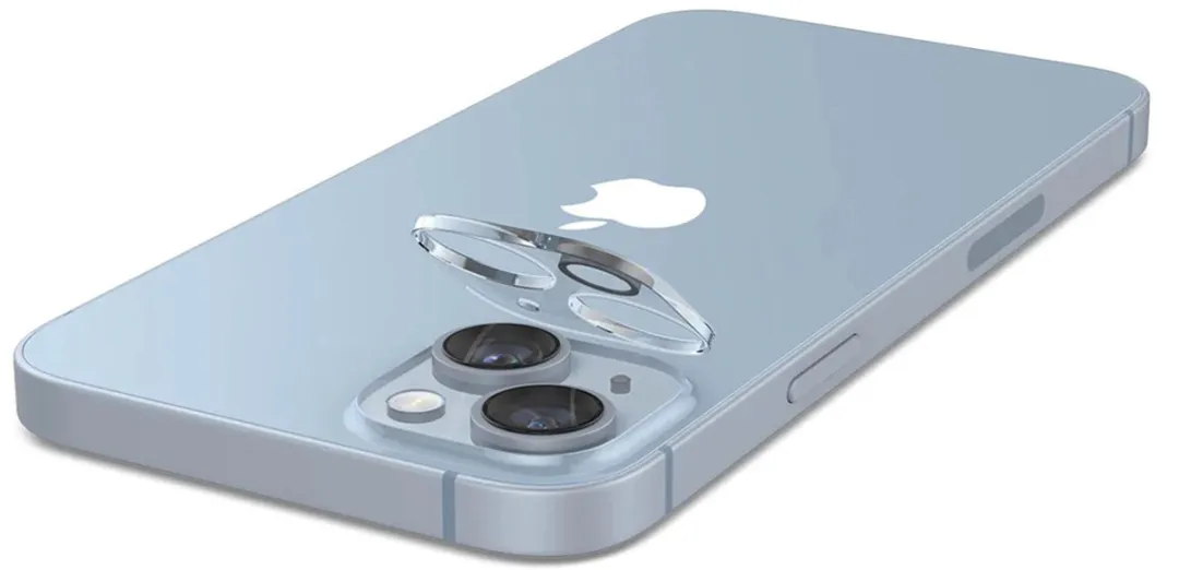 Spigen iPhone 14/14 Plus Camera Lens Glasbeschermer - 2 Stuks