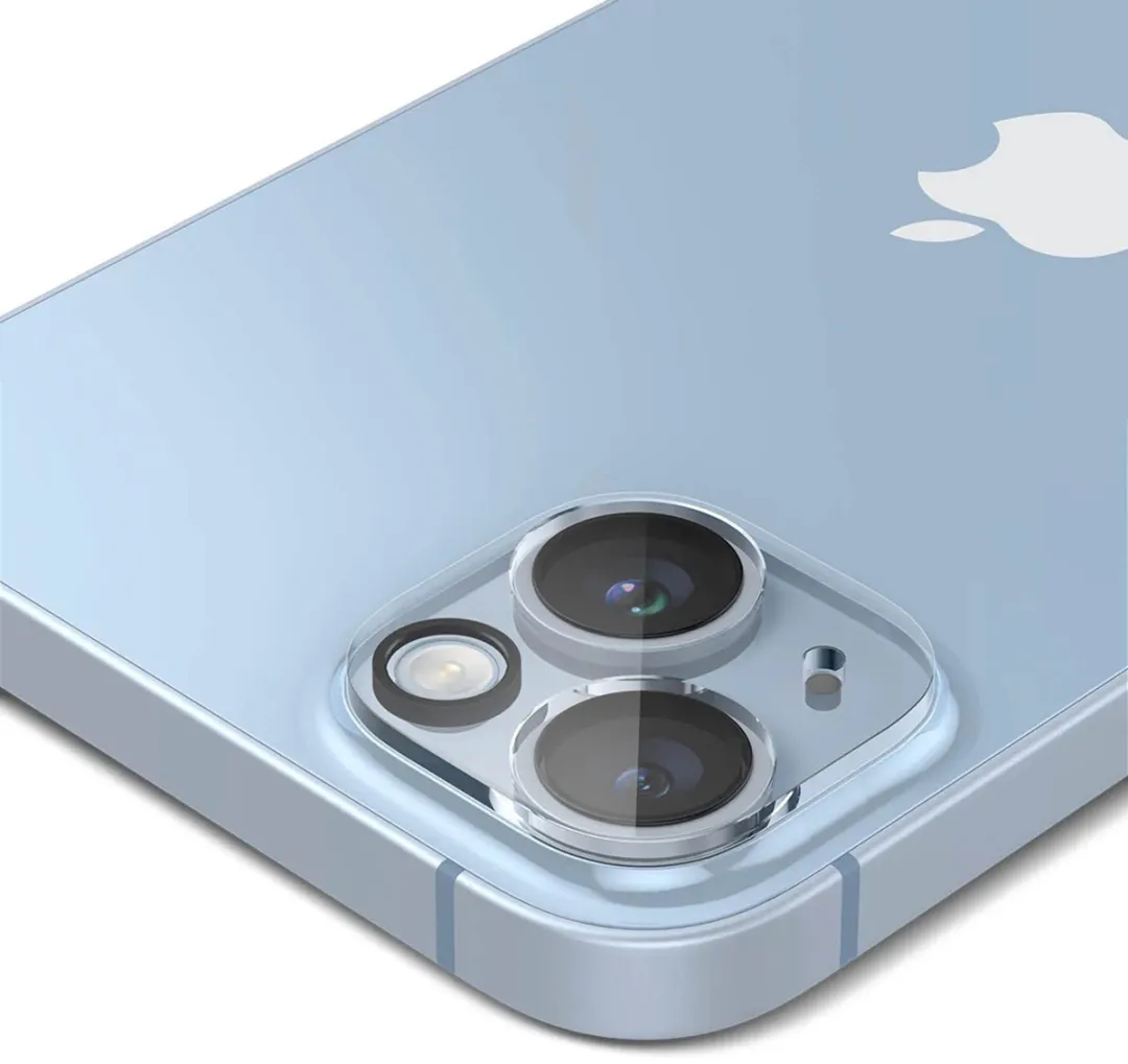 Spigen iPhone 14/14 Plus Camera Lens Glasbeschermer - 2 Stuks