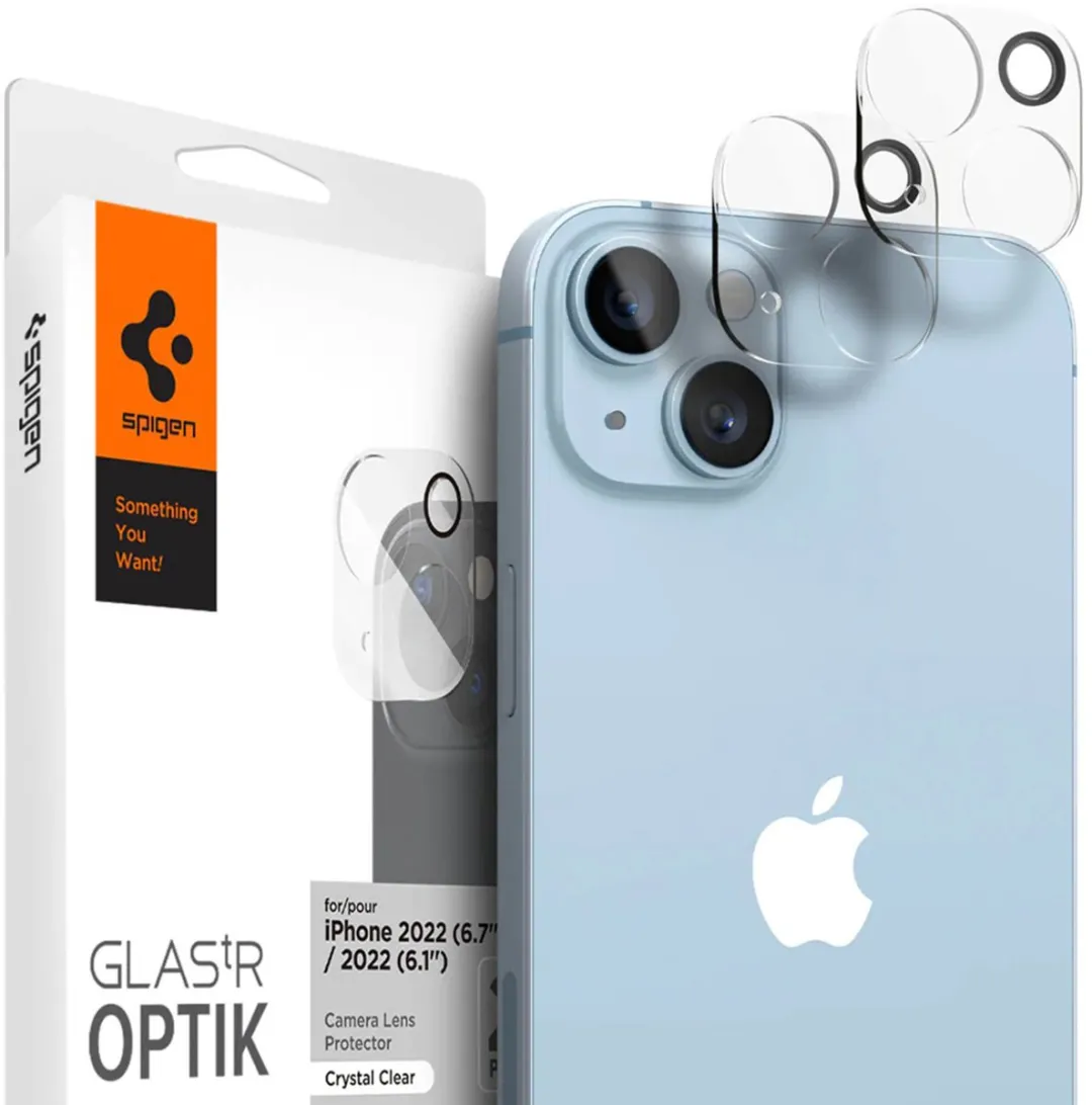 Spigen iPhone 14/14 Plus Camera Lens Glasbeschermer