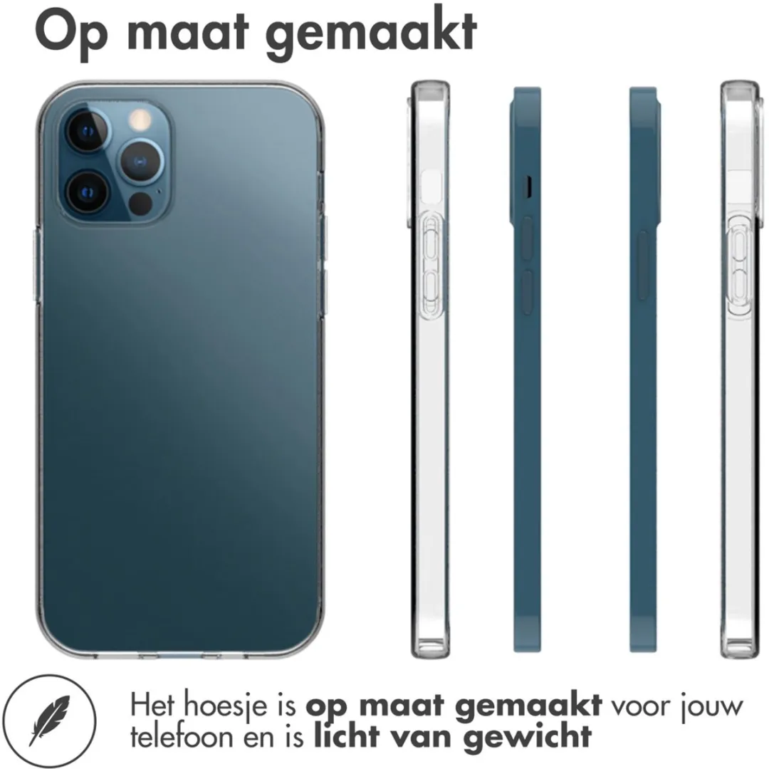 Accezz Hoesje iPhone 12 Pro Max - Transparant