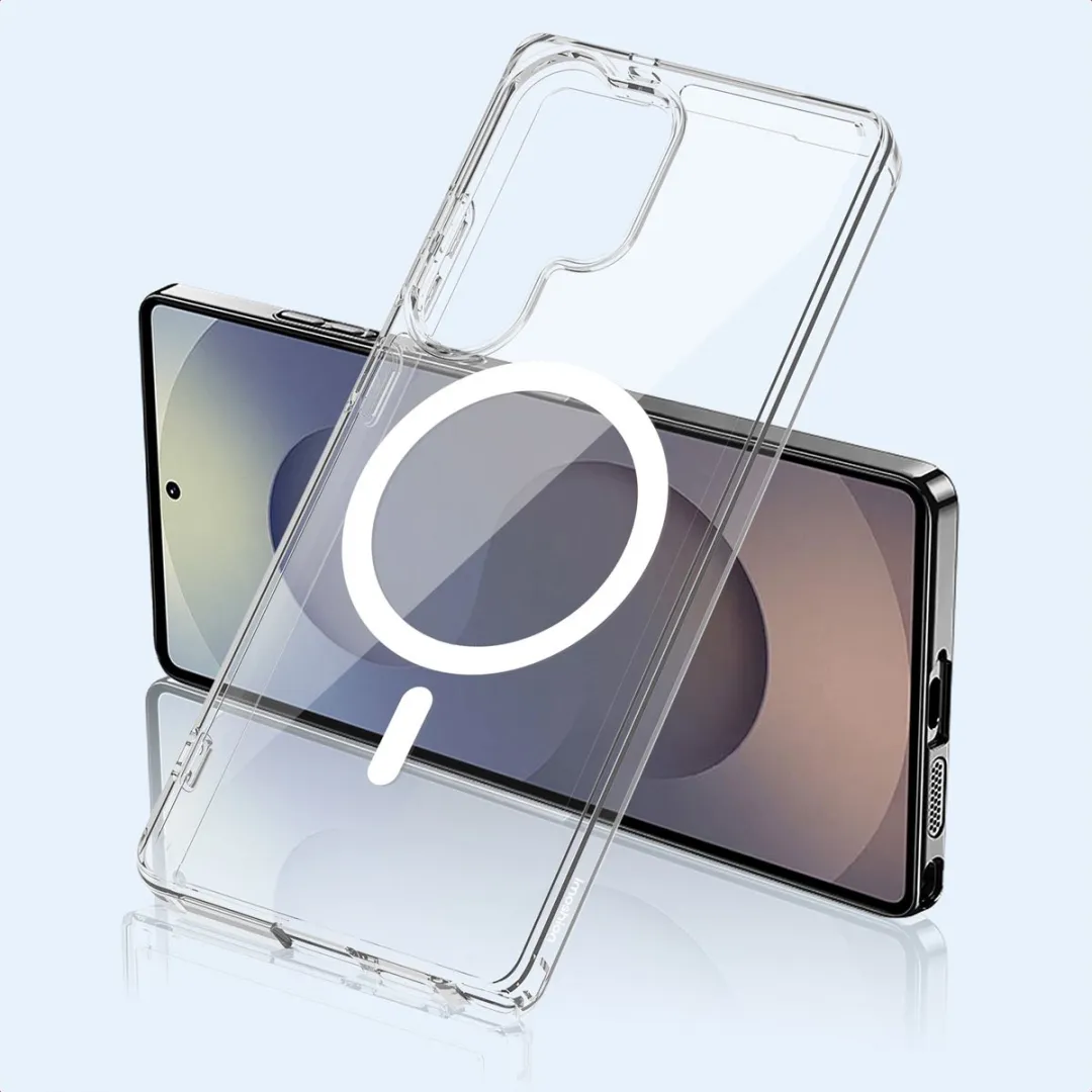 Imoshion Hoesje Samsung Galaxy S25 Ultra - Magnetische Ring - Transparant