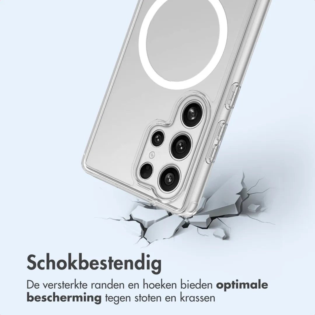 Imoshion Hoesje Samsung Galaxy S25 Ultra - Magnetische Ring - Transparant - afbeelding 6 van 6